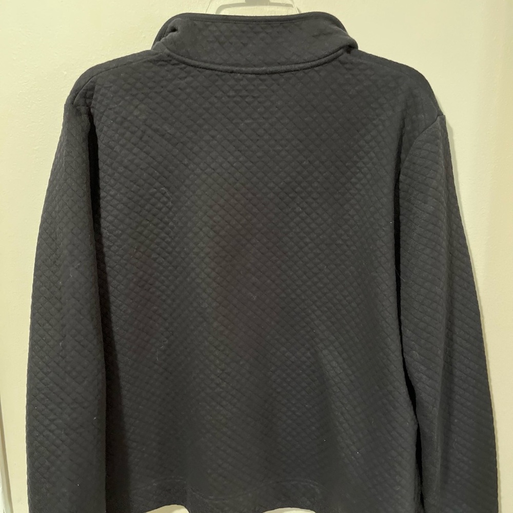 Croft and Barrow Black Quilted Look Jacket -XL - Picture 3 of 6